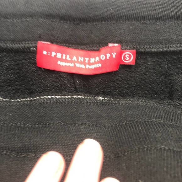 NWOT n:philanthropy Barkley Metallic-Stripe Jogger - Picture 9 of 10